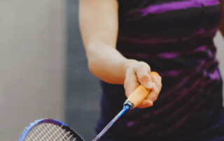 Badminton grip